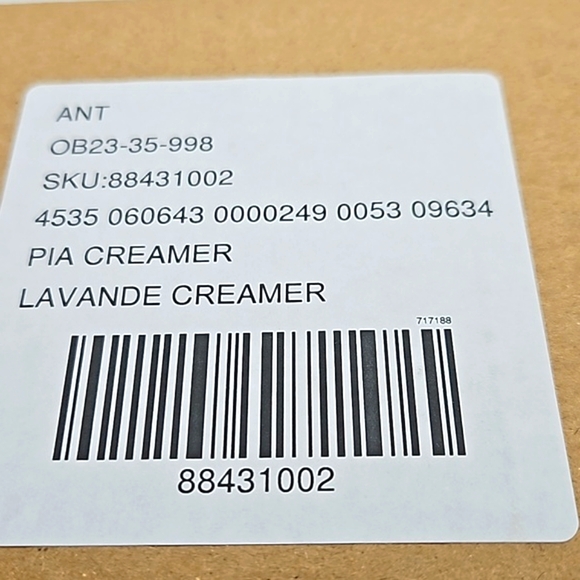 ☕️ ANTHROPOLOGIE Pia Creamer NIB - Picture 10 of 11